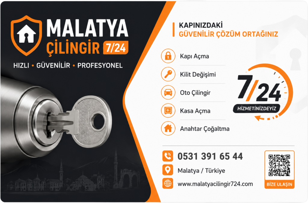 Malatya Çilingir 7/24